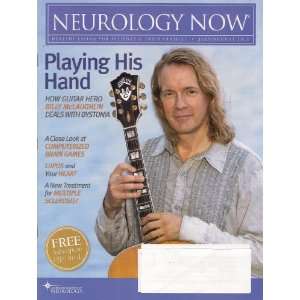 Neurology Now Magazine (July 2010 August 2010) Billy McLaughlin Cover 