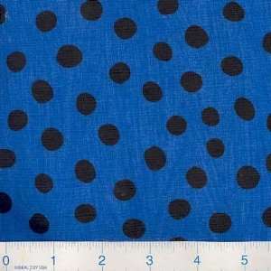  45 Wide Bugz Dots Royal Fabric By The Yard Arts, Crafts 