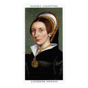  Catherine Howard portrait (died 1542) Giclee Poster Print 