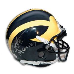Charles Woodson Michigan Wolverines Autographed Mini Helmet with 