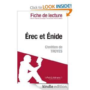 Érec et Énide de Chrétien de Troyes (Fiche de lecture) (French 