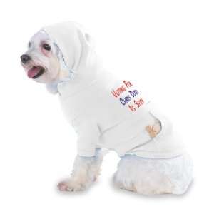  VOTING FOR CHRIS DODD IS SEXY Hooded T Shirt for Dog or 