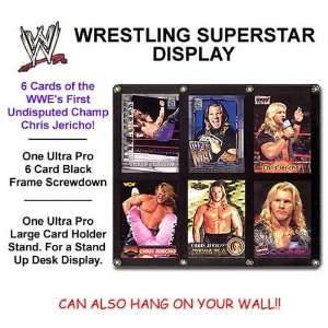  Wwe Chris Jericho 6 Trading Card Collectors Display Set 