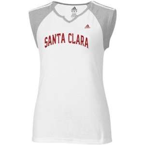  NCAA adidas Santa Clara Broncos Ladies White Superfont 