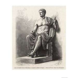  Tiberius Claudius Drusus Nero Germanicus Roman Emperor 