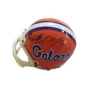 Danny Wuerffel and Fred Taylor Autographed Florida Gators Mini 