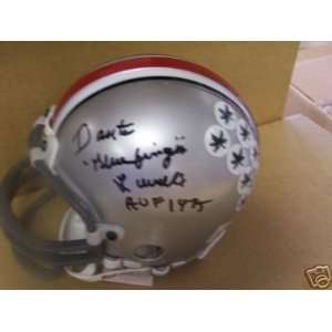 Dante Lavelli Ohio State Buckeyes Signed Mini Helmet  