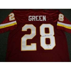Darrell Green Autographed Redskins Jersey JSA Authentic