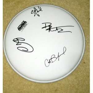  DAVE MATTHEWS BAND signed AUTOGRAPHED Drumhead 