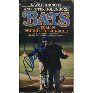 Davey Johnson Autographed Bats Book
