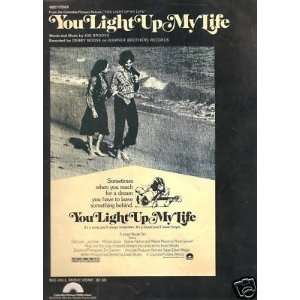  Sheet Music You Light Up My Life Debby Boone 76 