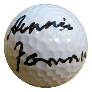  Dennis Farina Autographed / Signed Golf Ball Sports 