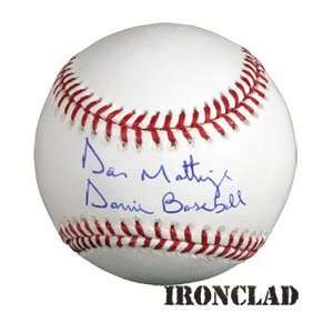 Don Mattingly Signed Ball w/ Donnie Baseball Insc.