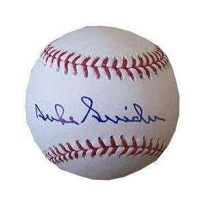 Duke Snider Autographed Ball   Official Major League   Autographed 