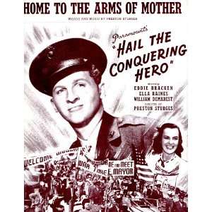 Eddie Bracken and Ella Raines.Hail The Conquering Hero.Movie 