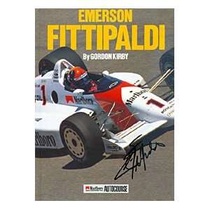 Emerson Fittipaldi Autographed / Signed Drivers Profile No.5