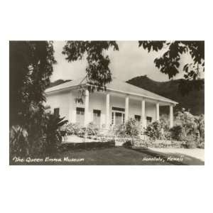  Queen Emma Museum, Honolulu, Hawaii Premium Giclee Poster 