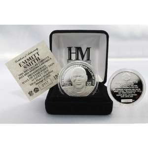 Emmitt Smith 2010 HOF Induction Silver Coin