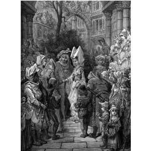  Window Cling Gustave Dore The Bible The Marriage
