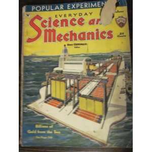   SCIENCE AND MECHANICS MAGAZINE JUNE 1934 HUGO GERNSBACK Books