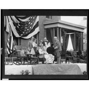  President William,Ida McKinley,reviewing stand,Plattsburgh 