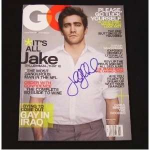 Jake Gyllenhaal   Signed Autographed Magazine