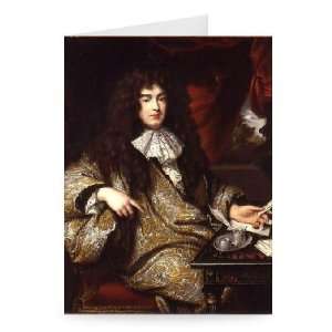 Jean Baptiste Colbert (1651 90) Marquis de   Greeting Card (Pack of 