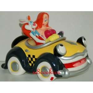  Disney Roger Rabbit, Jessica & Benny the Car Cookie Jar 