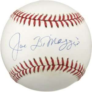 Joe Dimaggio Single Signed Baseball