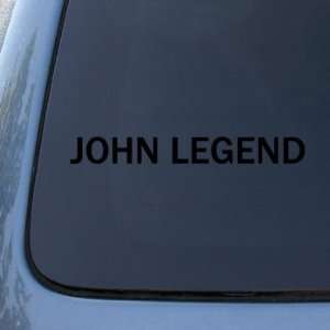 JOHN LEGEND   Vinyl Car Decal Sticker #A1618  Vinyl Color Black