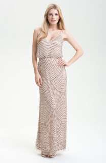 Adrianna Papell Sequin Gown  