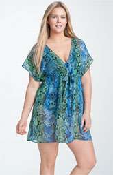 Becca Animal Instincts Tunic Cover Up (Plus) $82.00