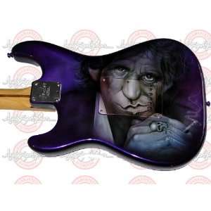  ROLLING STONES Keith Richards Signed Rare FENDER Guitar 