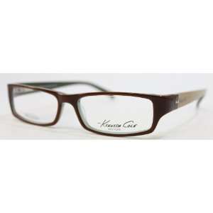 Kenneth Cole New York Ophthalmic Eyewear Brown, Clear , Taupe Classic 