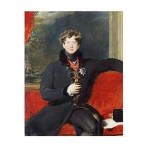   Thomas Lawrence   Portrait Of King George IV Giclee