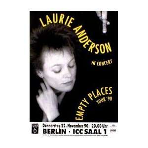  LAURIE ANDERSON Empty Places Tour   Berlin 22nd November 