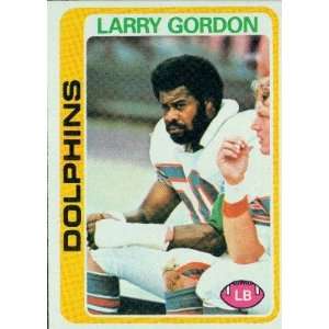  1978 Topps #202 Larry Gordon RC   Miami Dolphins (RC 