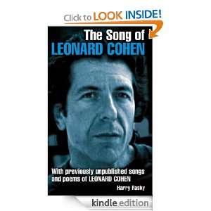 The Song of Leonard Cohen Harry Rasky  Kindle Store