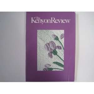   Kenyon Review Volume XIII Number 3 Summer 1991 Marilyn Hacker Books