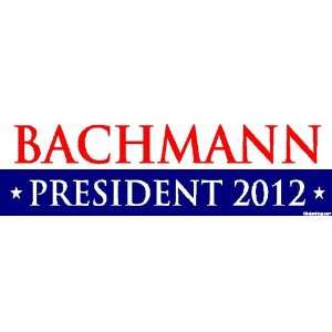 Michele Bachmann 2012 Bumper Sticker Decal