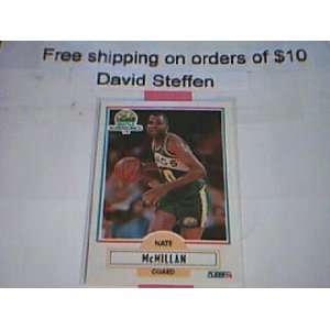  1990 91 Fleer #181 Nate McMillan