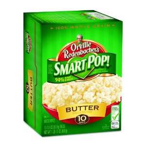 Orville Redenbachers Microwavable Popcorn, Smart Pop, 10 Count Unit
