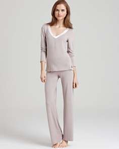 Calvin Klein Underwear Essentials with Satin V Neck Pajama Top