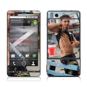 Motorola Droid X DJ Pauly D #2 Jersey Shores DTF skins skin kit vinyl 