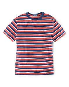 Ralph Lauren Childrenswear Boys Short Sleeve Striped Tee   Sizes S XL