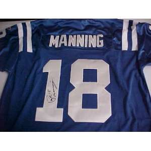 Peyton Manning Hand Signed Autographed Indianapolis Colts Authentic 