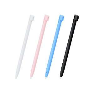   DSi 4 Color Stylus Pen Pack   White, Black, Blue & Pink Video Games
