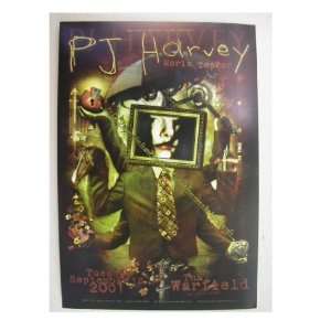  PJ Harvey The Warfield Handbill Poster Polly Jean