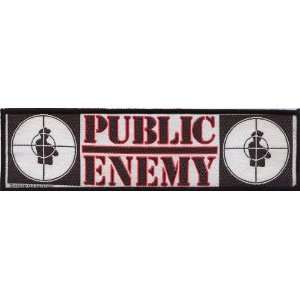 Public Enemy Woven Licensed Patch