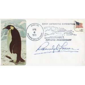 Ranulph Fiennes Autographed Commemorative Philatelic Cover